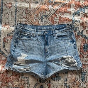 American Eagle Outfitters Women's Blue Denim Shorts